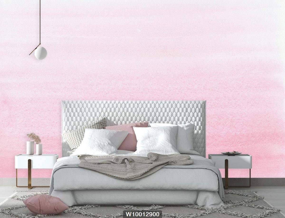 پوستر دیواری ساده و رنگی صورتی W10012900 اتاق خواب