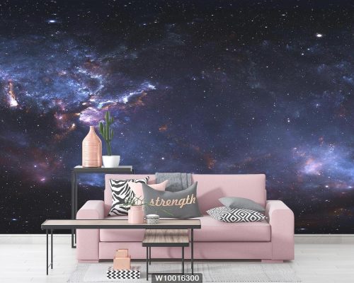 پوستر کاغذ دیواری کهکشان W10016300 اتاق خواب